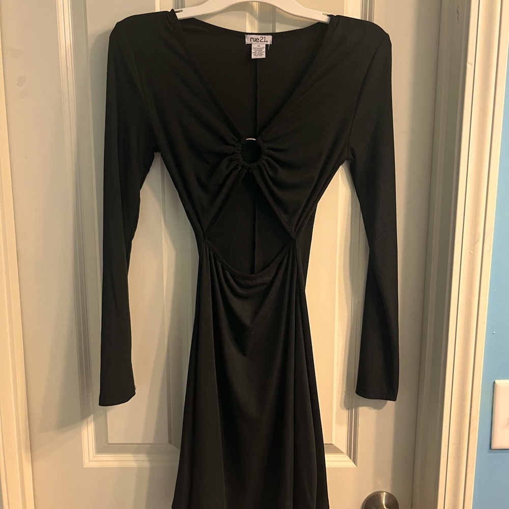BLACK RUE21 MINI DRESS - Picture 5 of 5